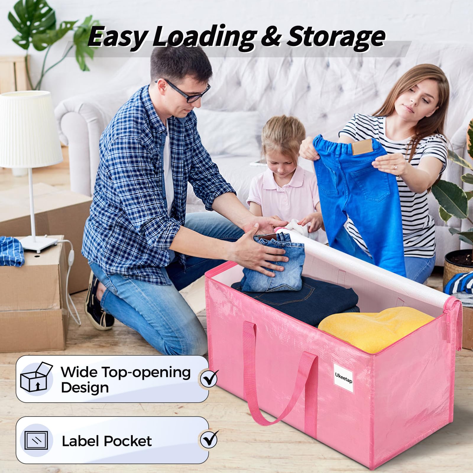 ukeetap folded flat stacked for compact storage saving space benefit