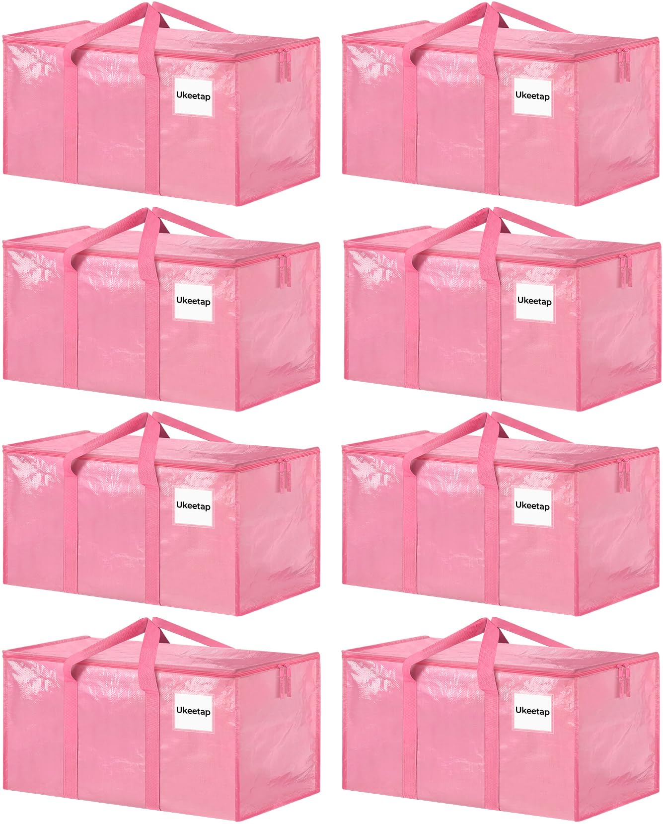 ukeetap front packaging view in pink showing full eight-pack and quick identification benefit