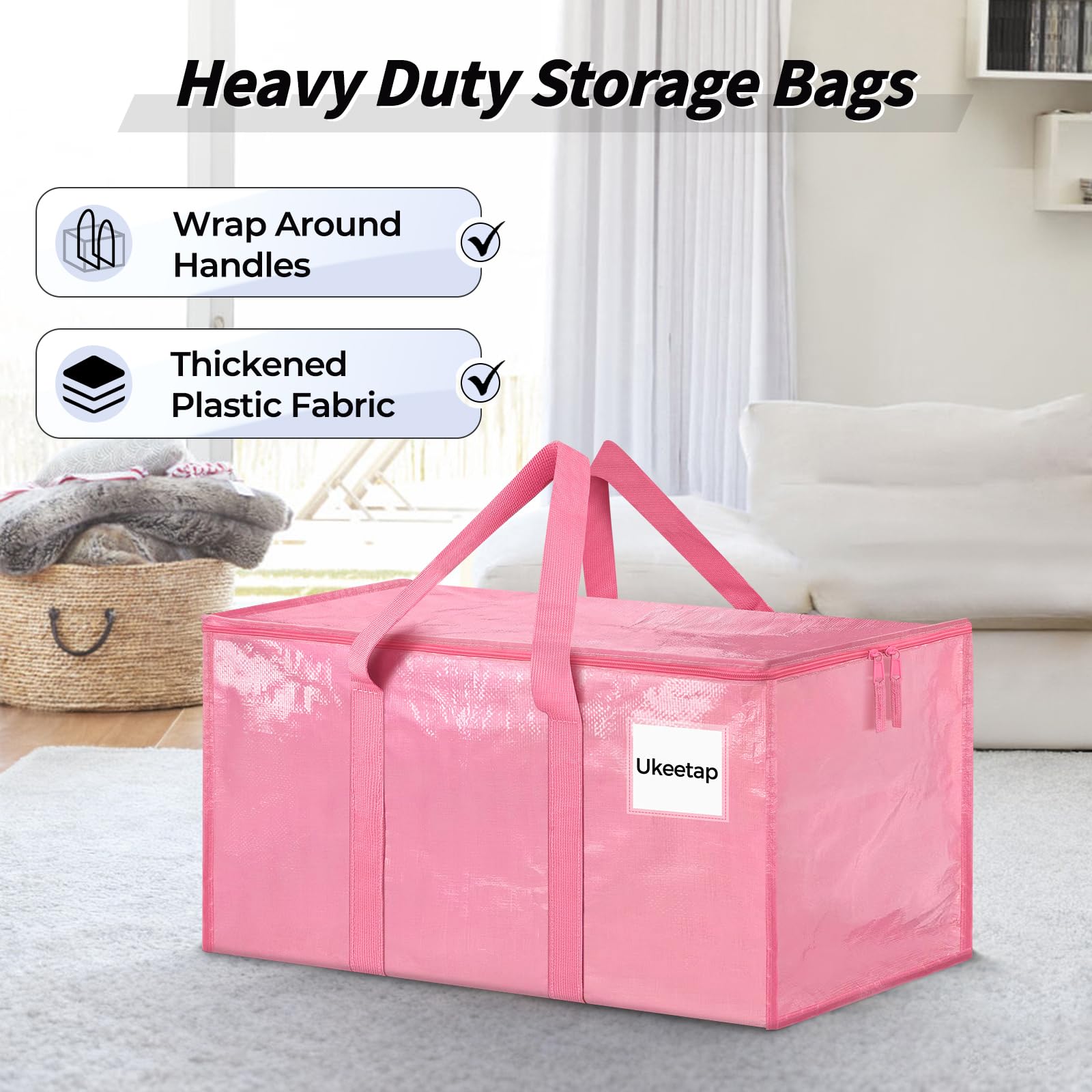 ukeetap zipper and lid sealed detail keeping contents protected from dust benefit