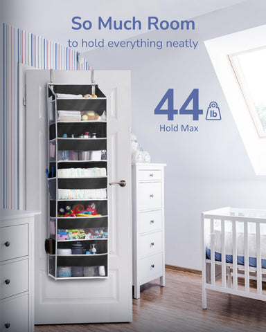 ULG installed behind a bedroom door saving floor space and decluttering