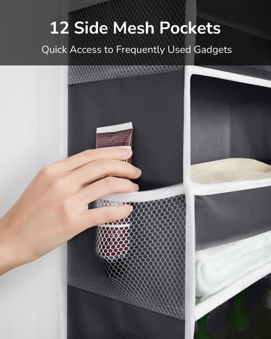 ULG mesh pocket detail showing small-item storage and quick access