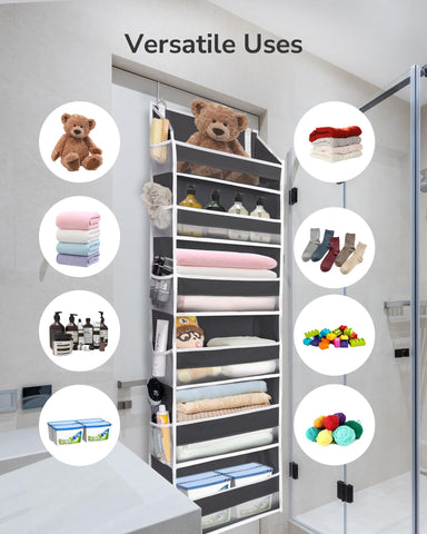 ULG organizer next to common items showing capacity and size perspective