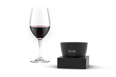 Üllo aerator switch detail illustrating on/off control for tailored aeration