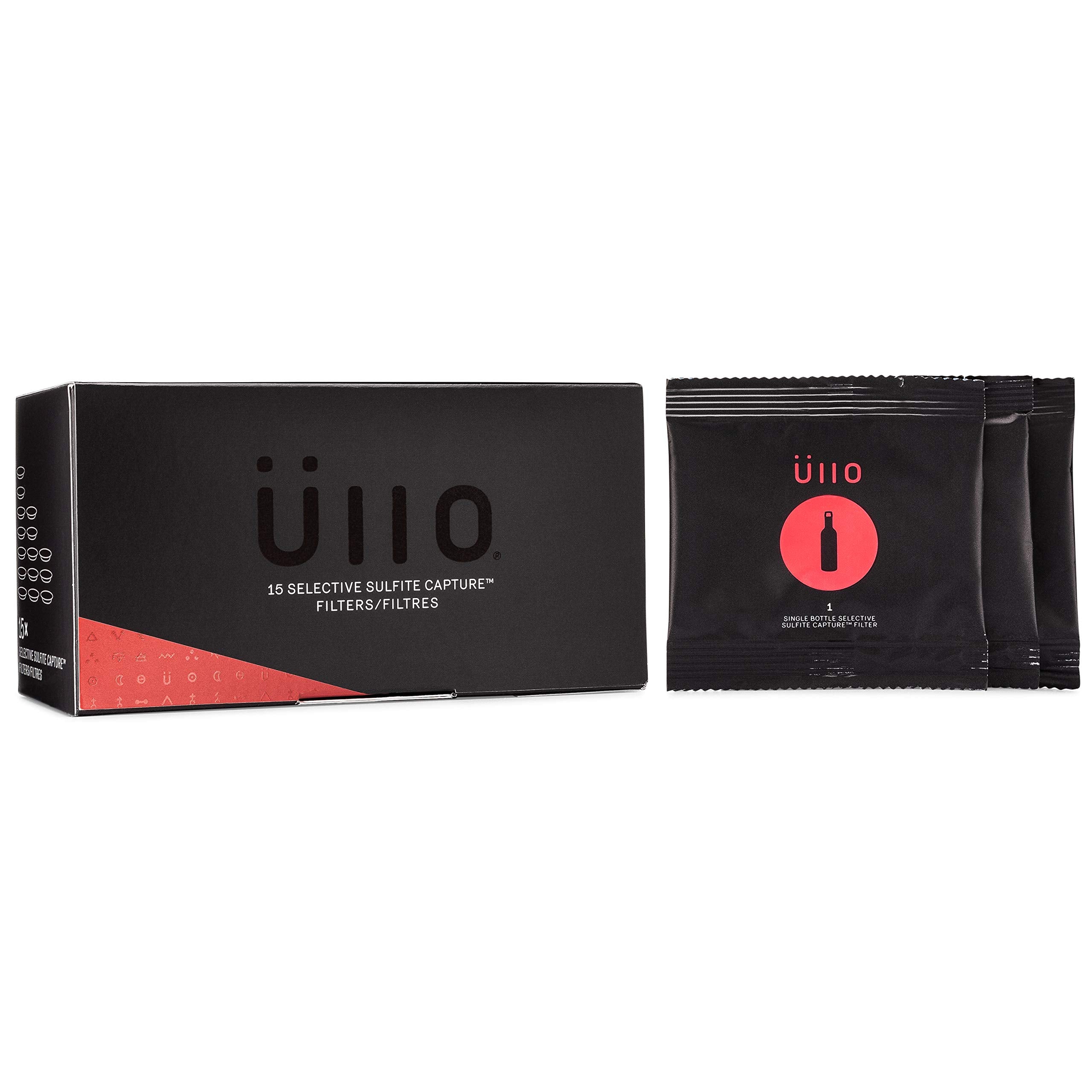 Üllo filter close-up porous material highlighting selective filtration