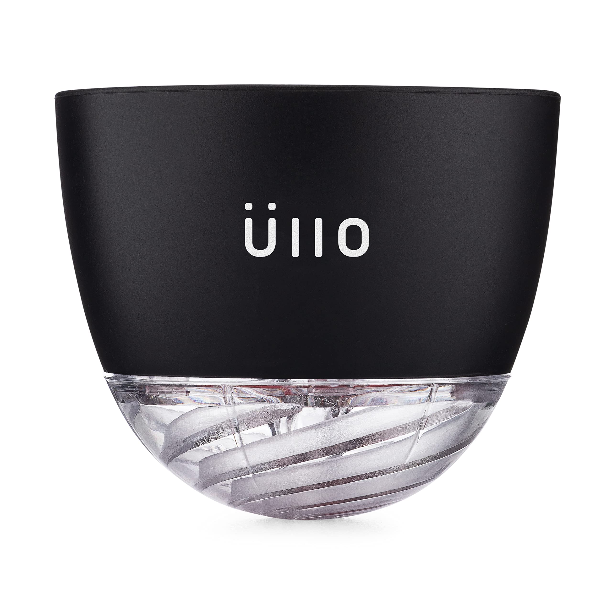 Üllo front view showing sleek purifier design and easy placement benefit