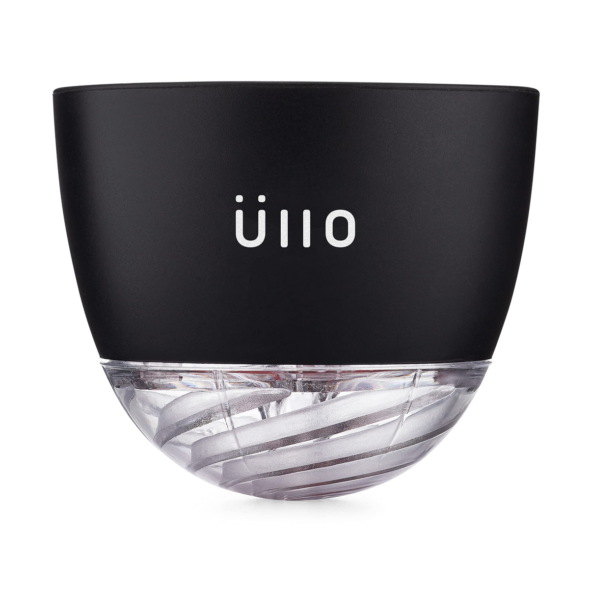 Üllo front view showing sleek purifier design and easy placement benefit