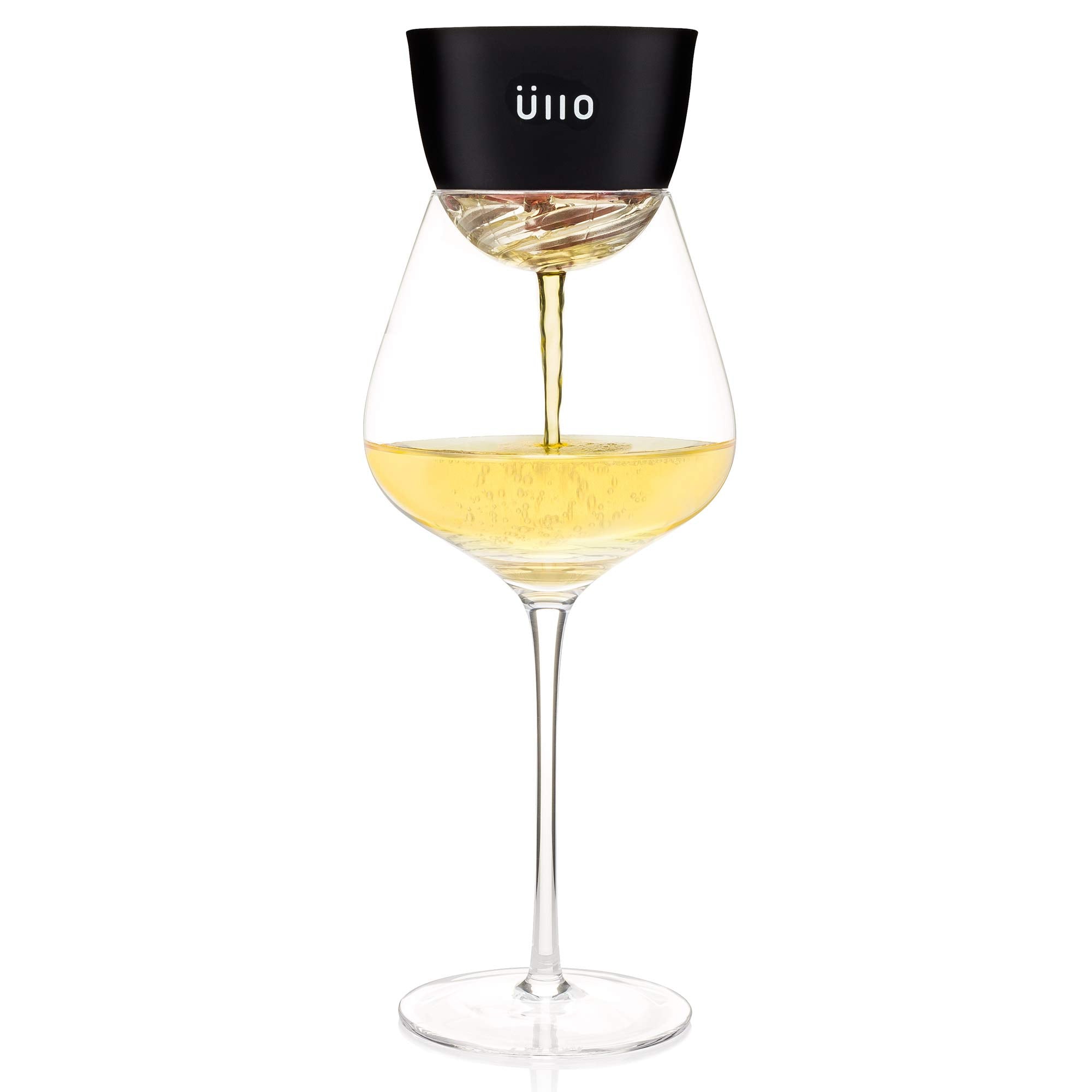 Üllo packaging and label showing included four filters and product info