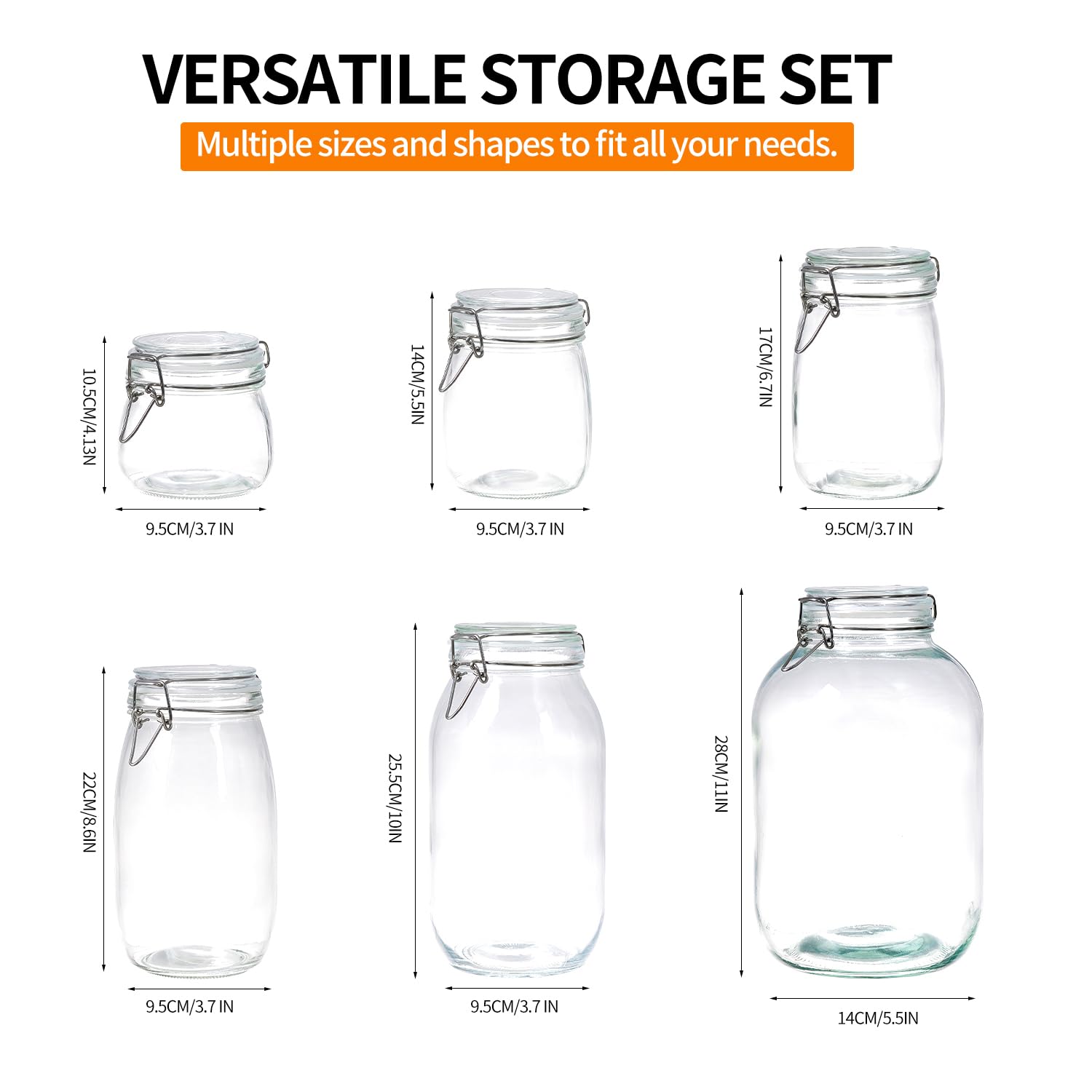 Ulodimi jars styled on kitchen counter for tidy, modern storage benefit