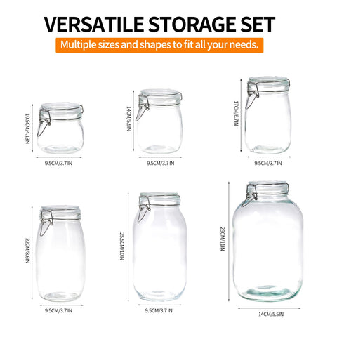 Ulodimi jars styled on kitchen counter for tidy, modern storage benefit