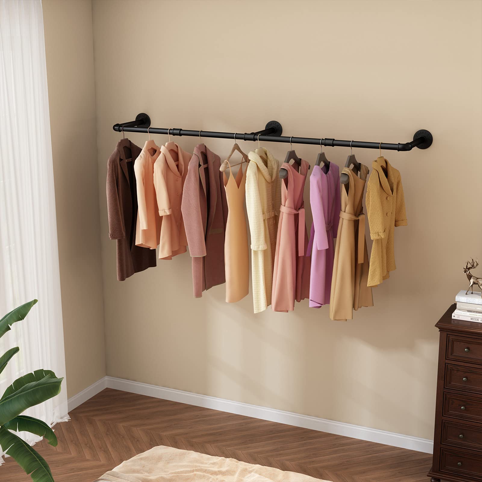 UlSpeed mounted in laundry room holding towels and baskets for multifunctional benefit