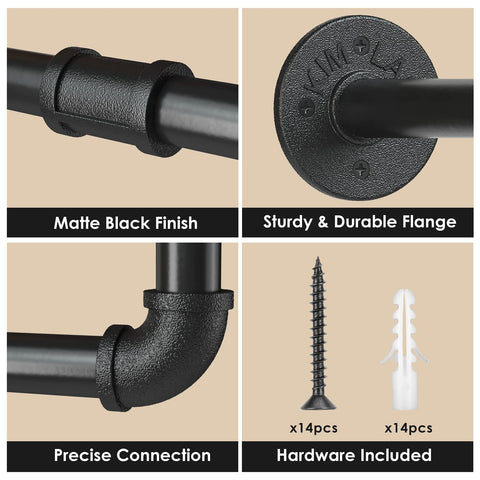 UlSpeed wall anchors and hardware laid out showing easy-installation benefit