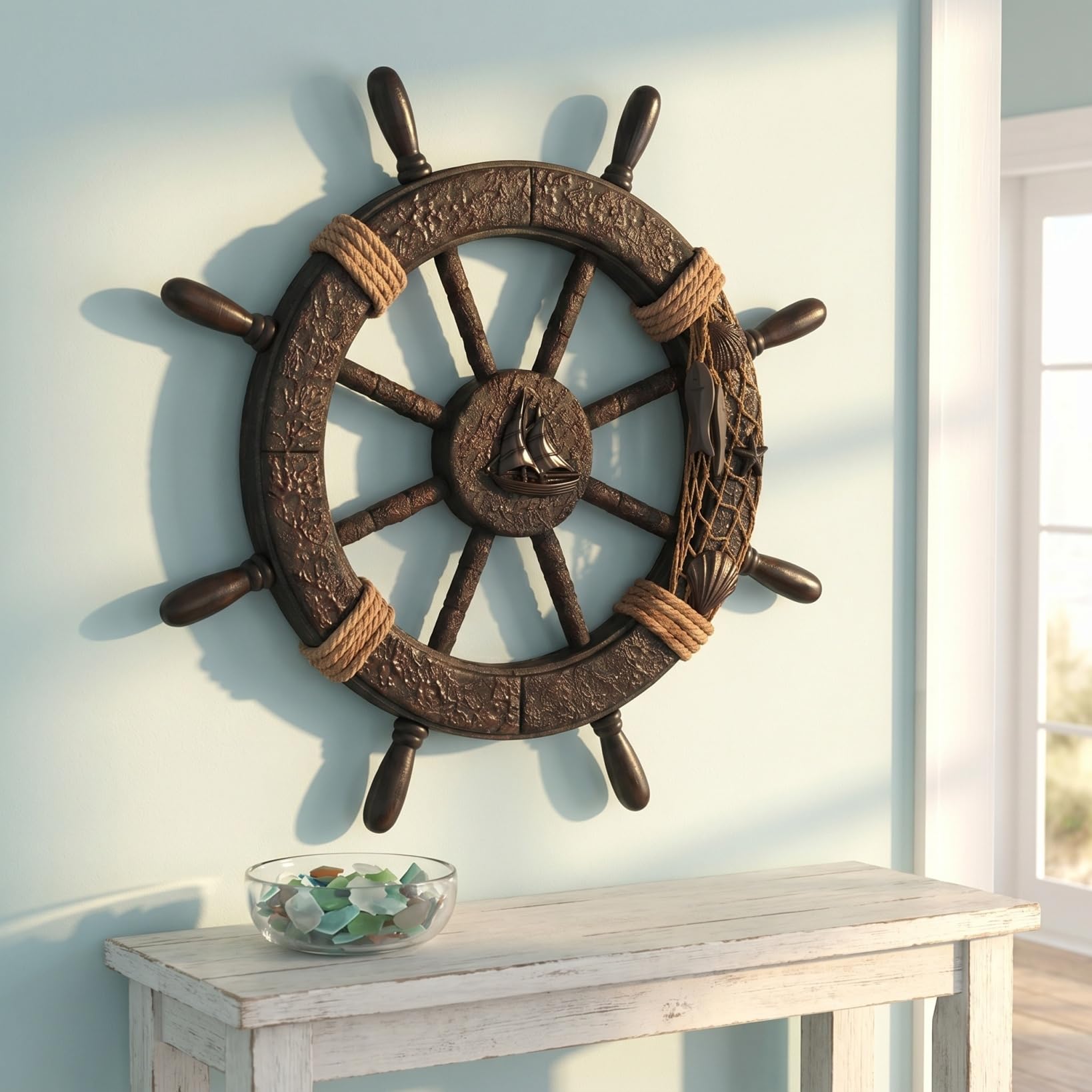 ULTNICE wheel side profile highlighting solid wood construction benefit