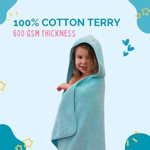 Ultra-Homes towel size comparison with child to show generous coverage