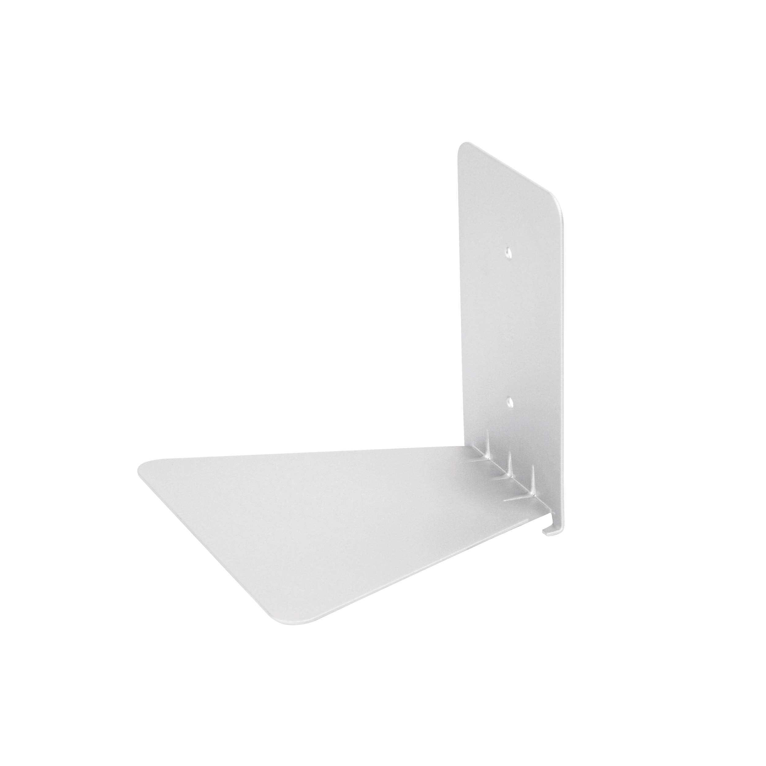 Umbra shelf styled with a potted plant adding decorative display benefit