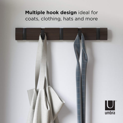 Umbra Flip installation hardware detail showing easy wall mounting