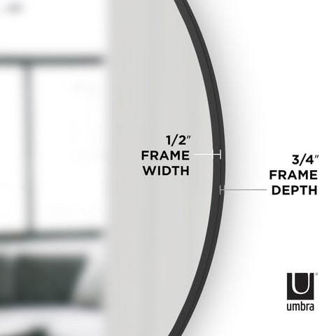 Umbra Hub back showing strong hanging wire for easy mounting