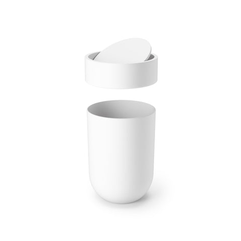 Umbra Touch paired with matching bath accessories benefit cohesive design