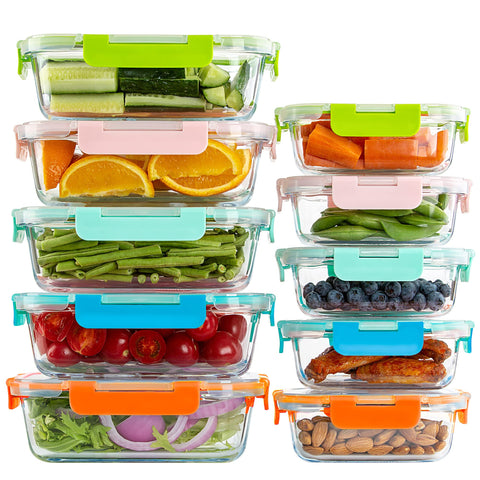UMEIED front packaging showing 10-pack glass containers and convenience