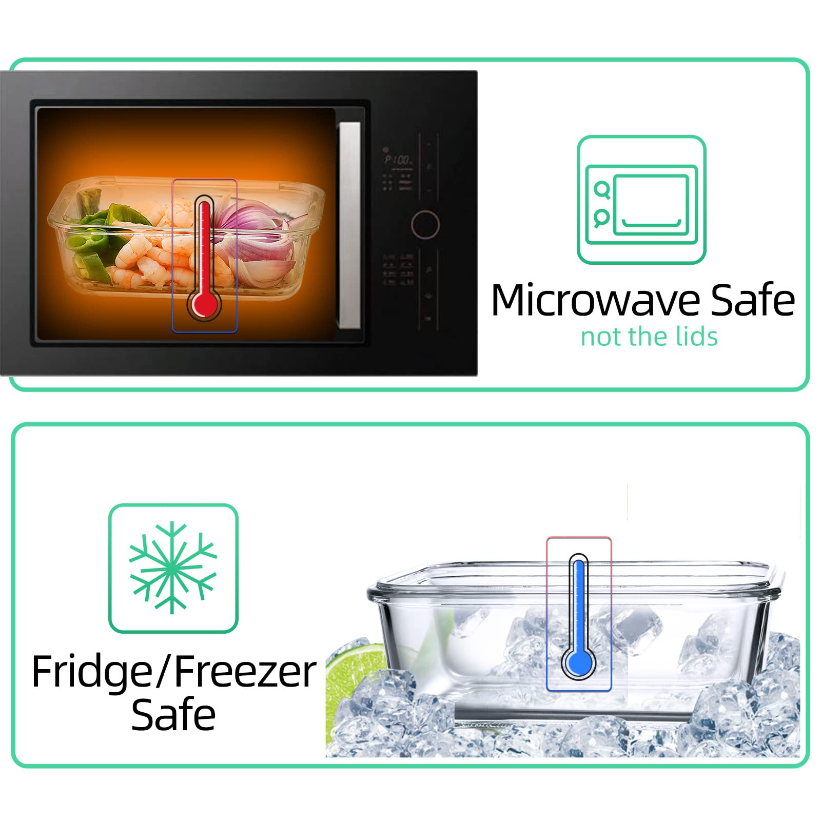 UMEIED lid with removable silicone seal illustrating leak resistance