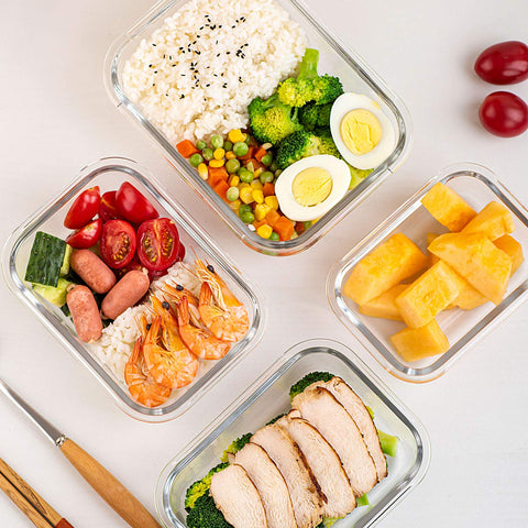 UMEIED packed lunch using containers for easy transport and visible meal prep