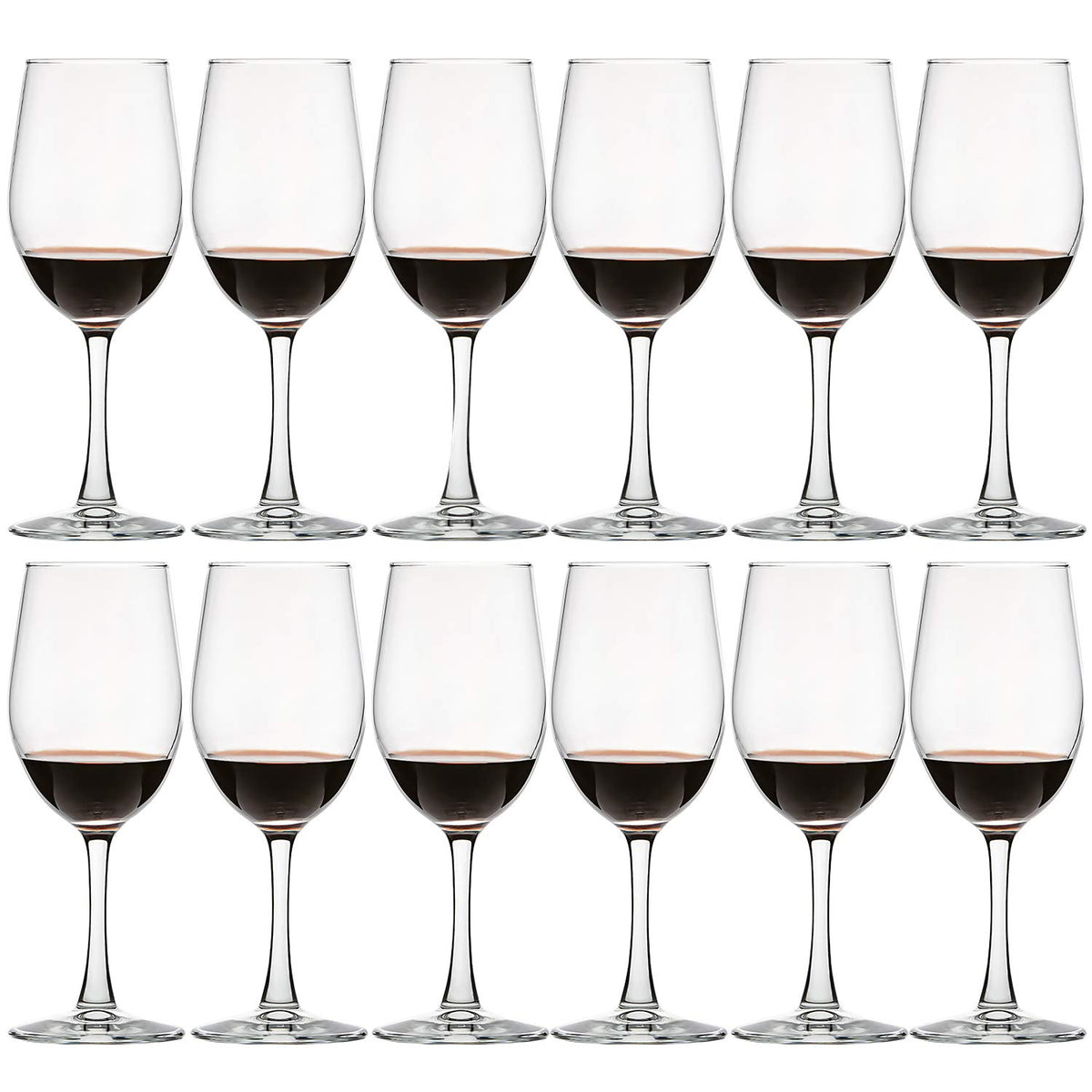 UMI UMIZILI front packaging showing twelve clear glasses for event-ready storage