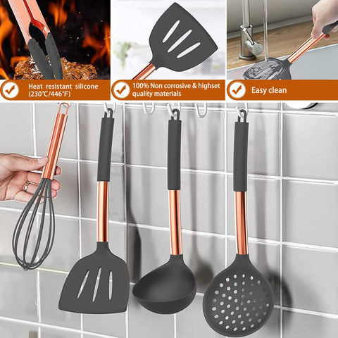 Umite Chef set styled on kitchen counter showing coordinated look and accessibility