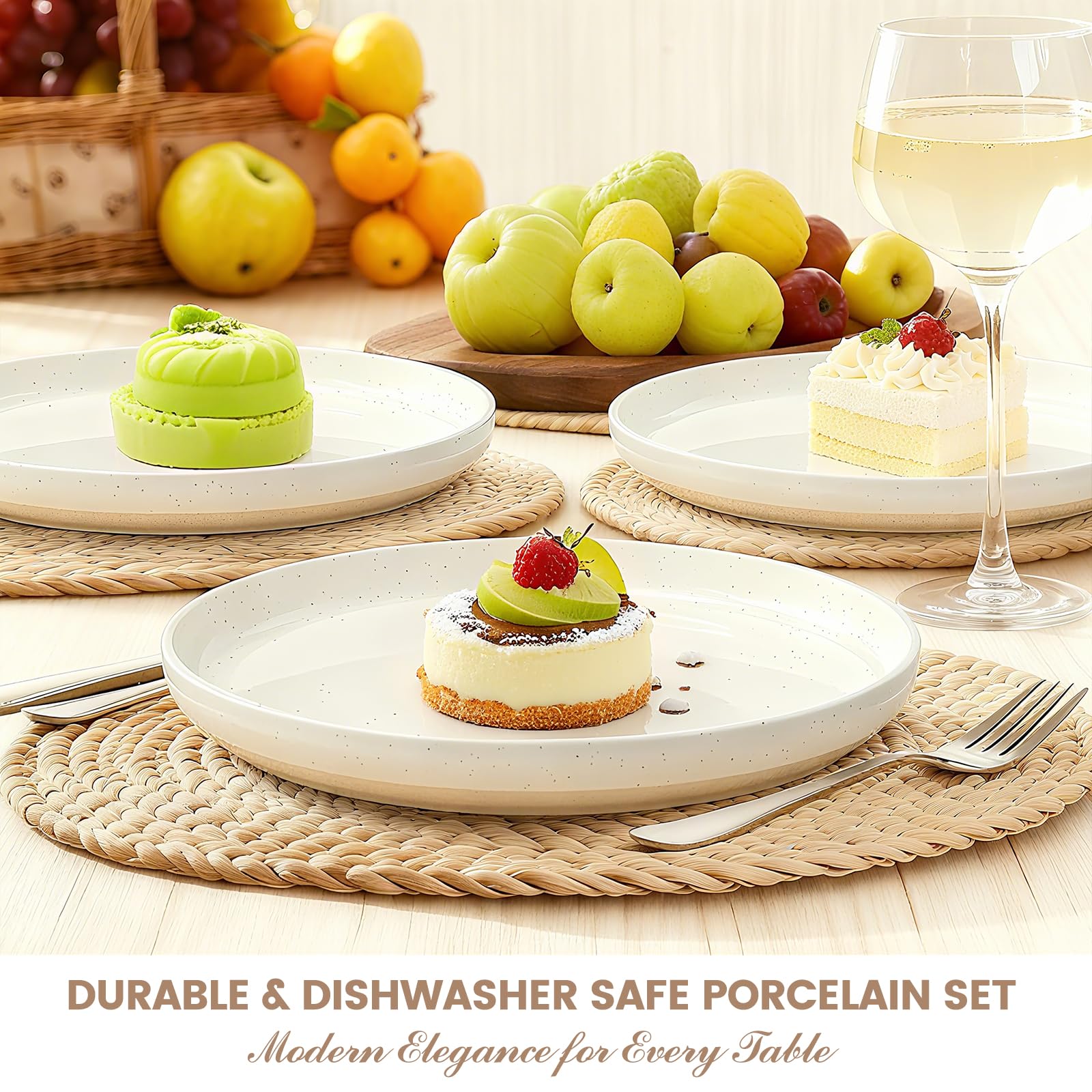 Umite Chef plates stacked in cabinet demonstrating compact, organized storage