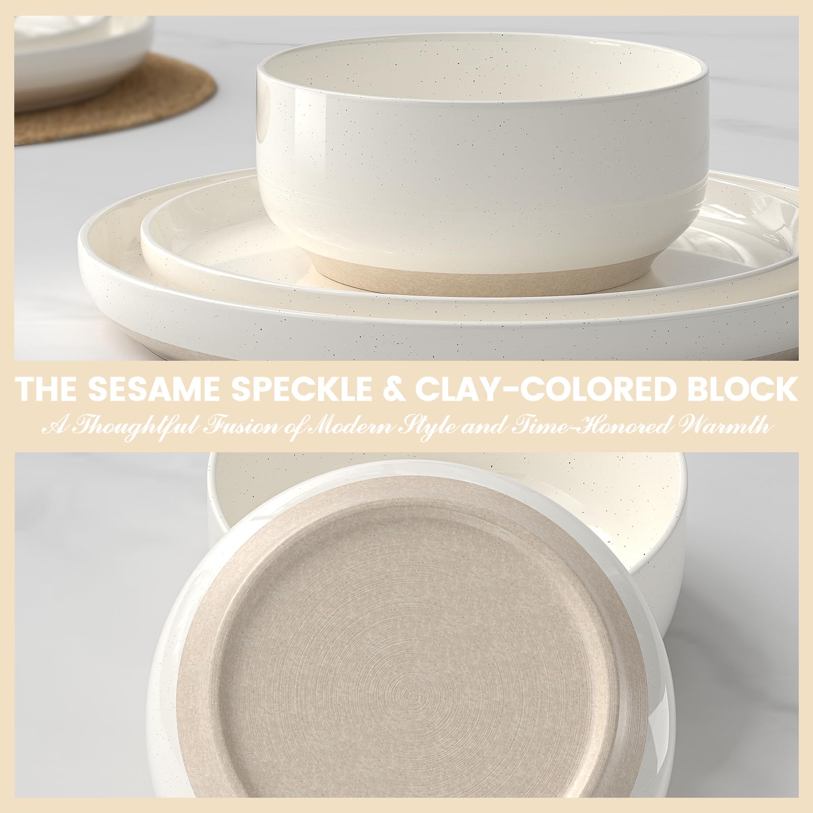 Umite Chef glaze texture close-up showing scratch-resistant, non-porous surface