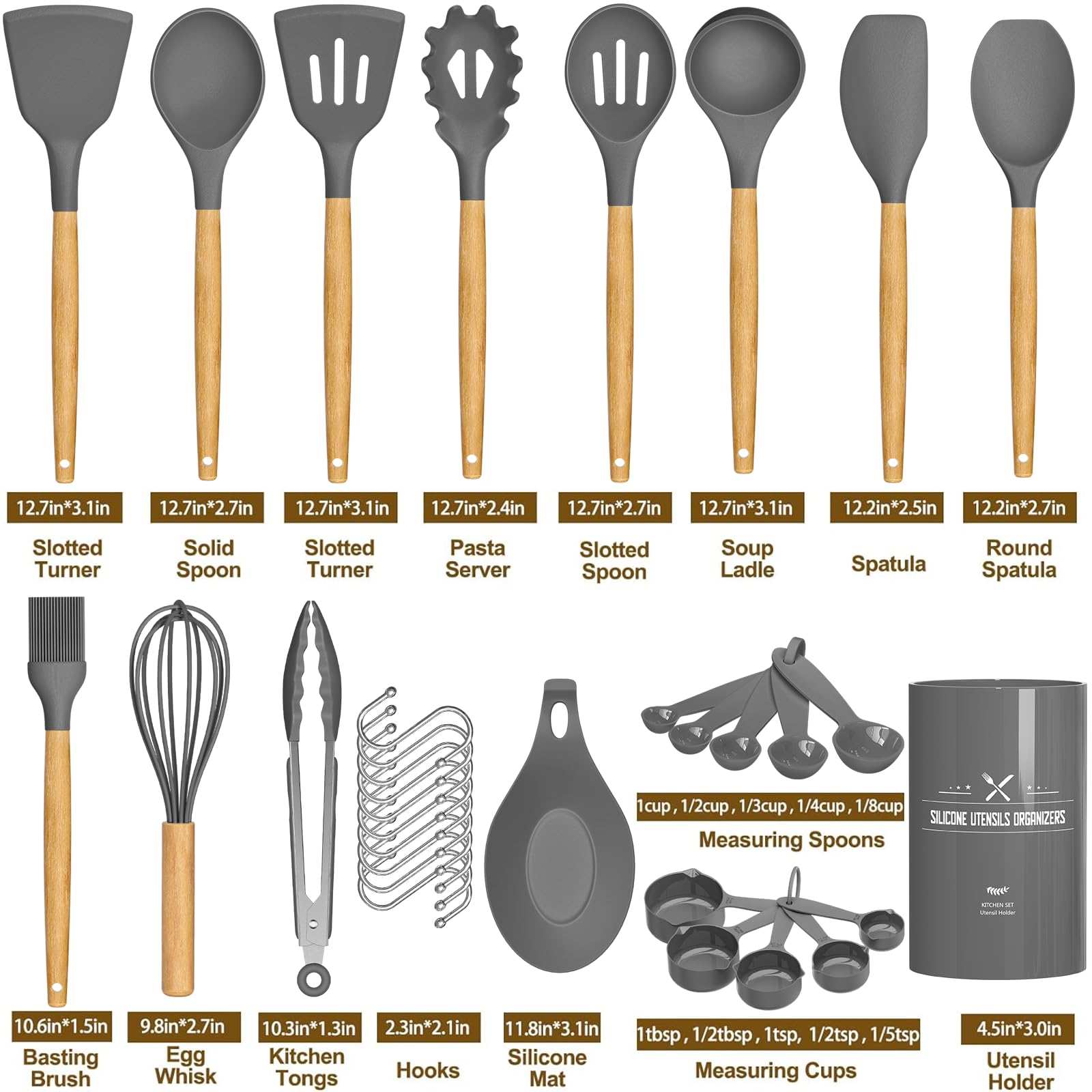 Umite Chef spatula stirring saucepan, protecting nonstick cookware during cooking
