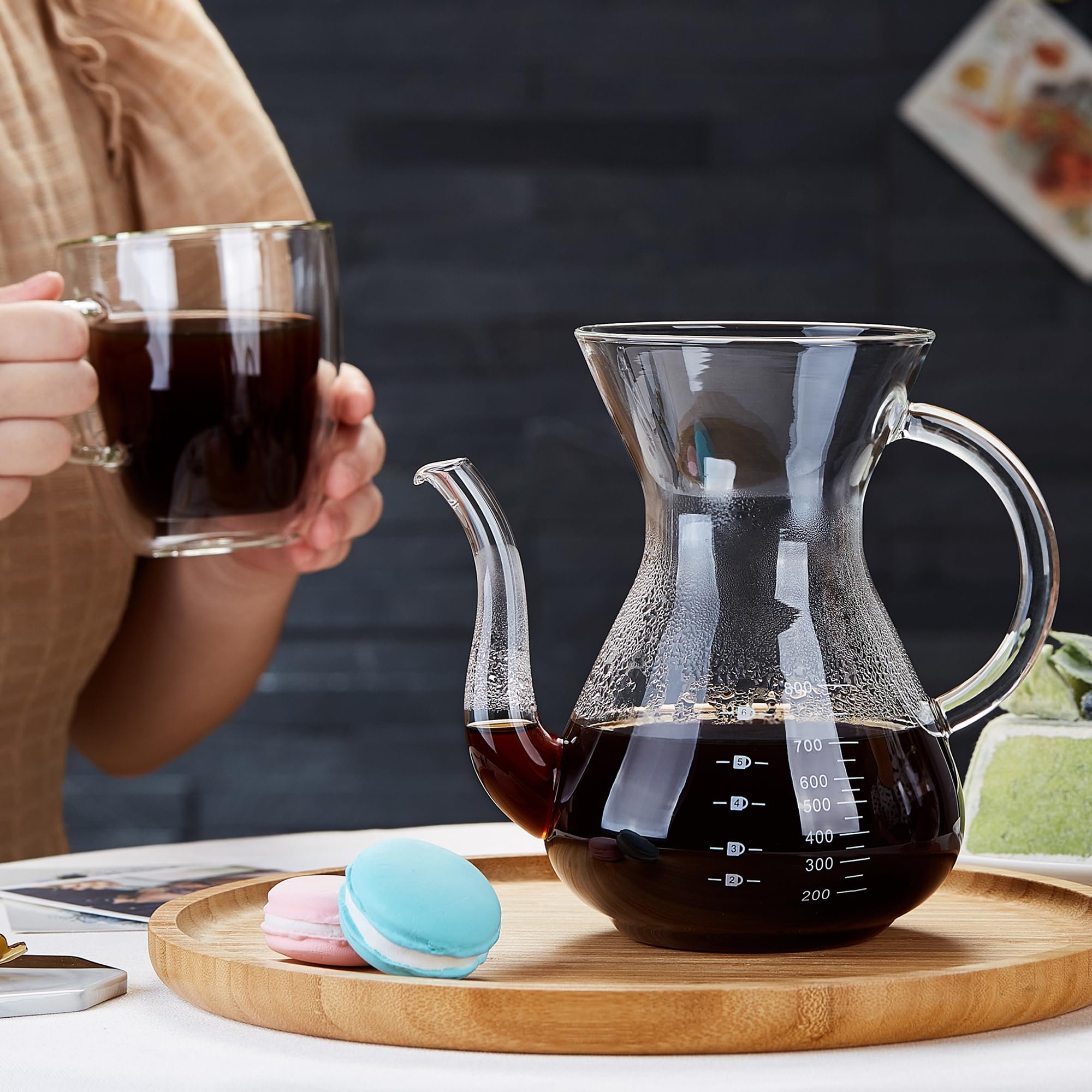 Unbreakable in a modern kitchen with cups showing lifestyle convenience for serving