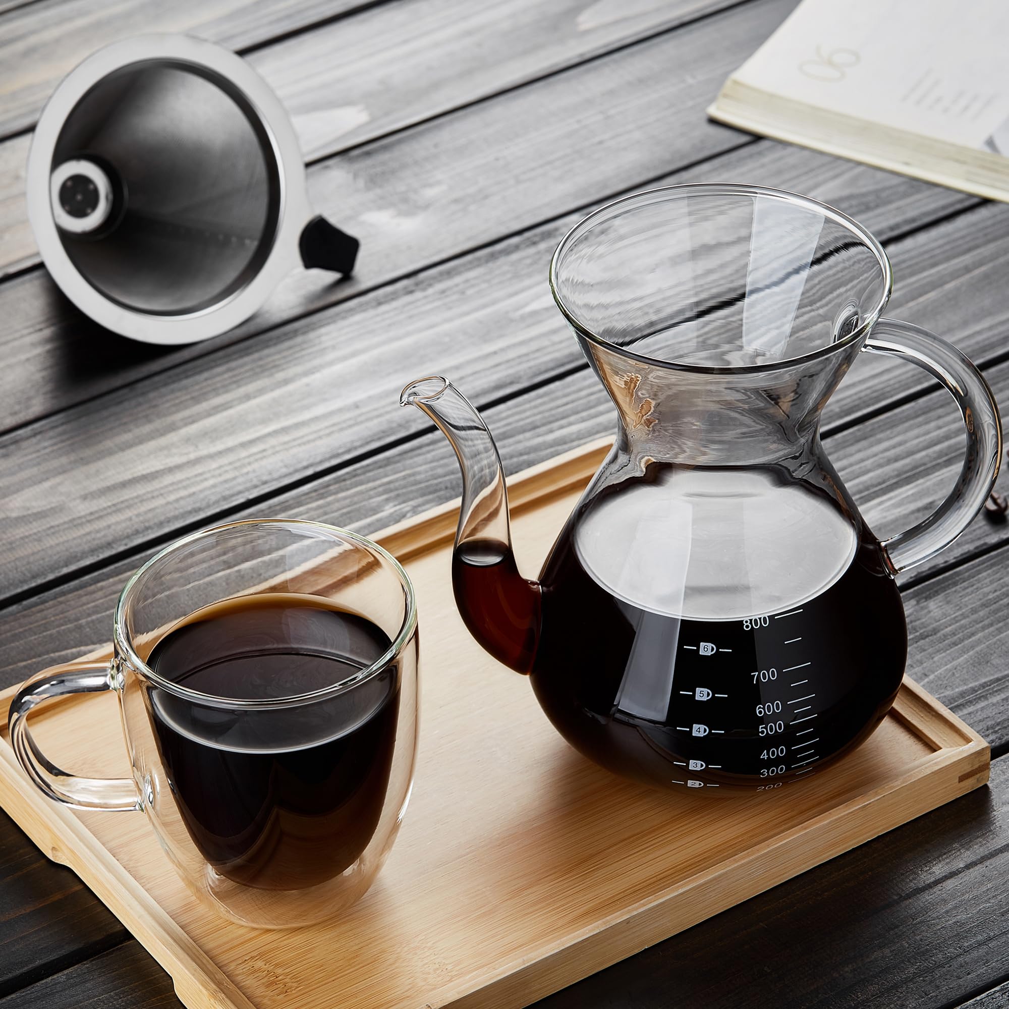 Unbreakable on stovetop showing heat-resistant borosilicate glass and stovetop safety