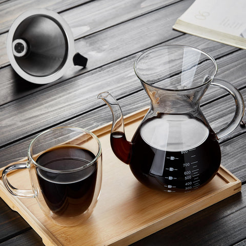 Unbreakable on stovetop showing heat-resistant borosilicate glass and stovetop safety