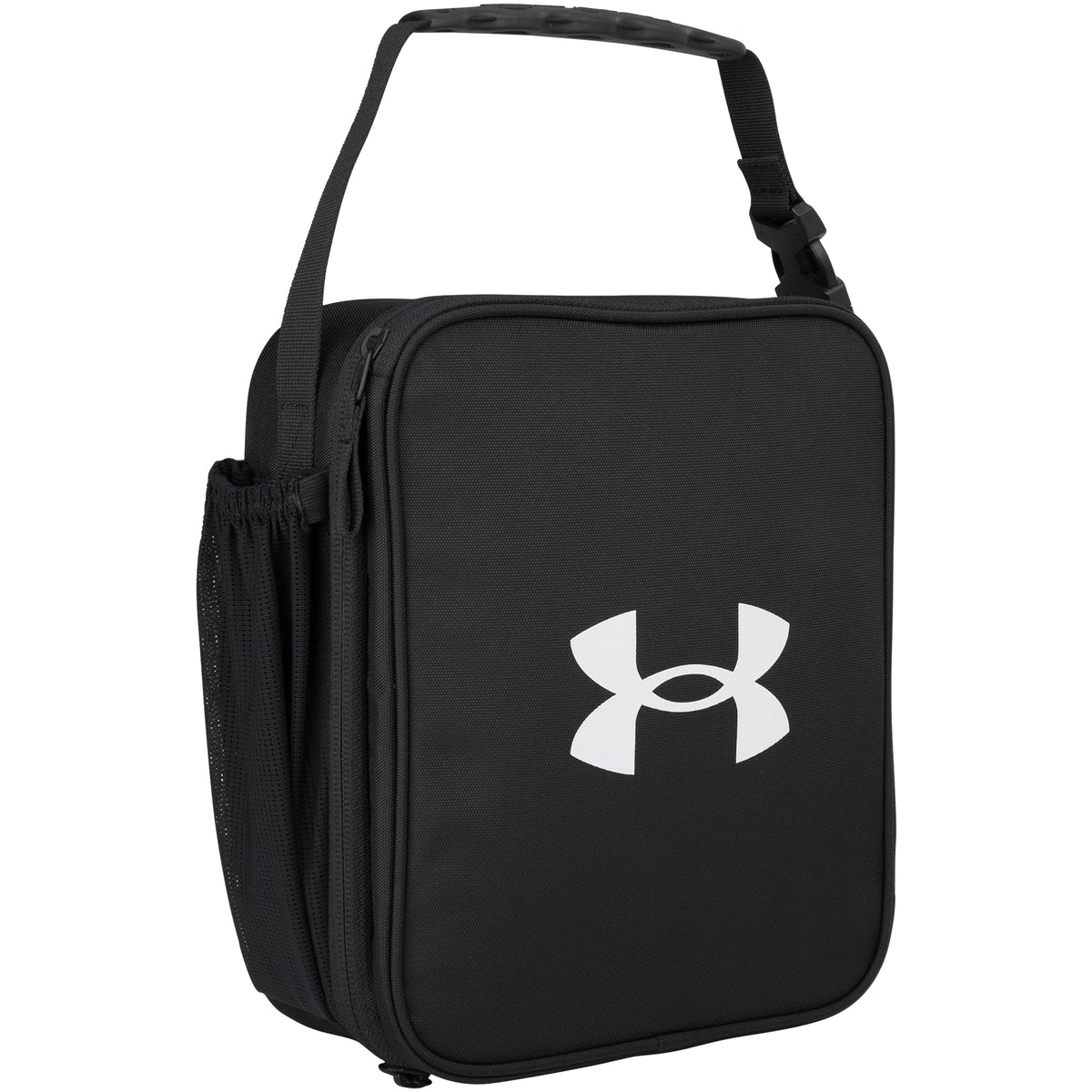 Under Armour front view of lunchbox showing compact sporty silhouette and durable look