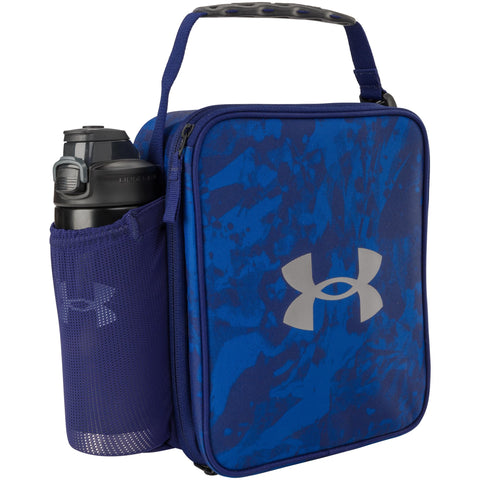 Under Armour interior liner open to show insulation and easy-clean surface benefit: mess-free