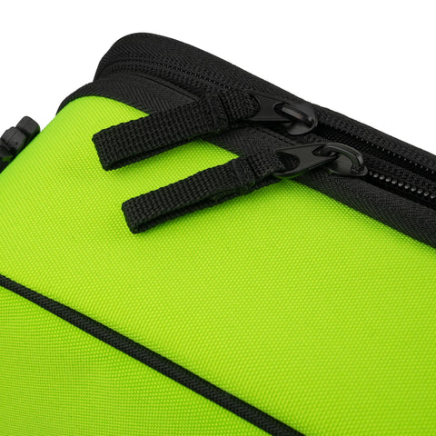 Under Armour UA Scrimmage 3 being carried by athlete to show portability and adjustable strap