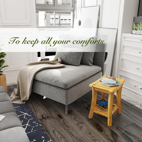 Unibambou styled as a bedroom side table showing versatile home use