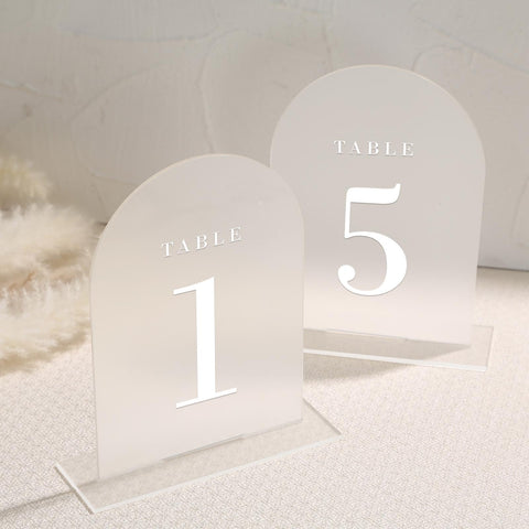 UNIQOOO size comparison with a place card demonstrating 5x7 inch scale for visibility