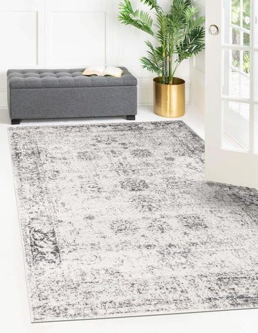 Unique Loom rug in living room setting, anchors seating area with vintage charm