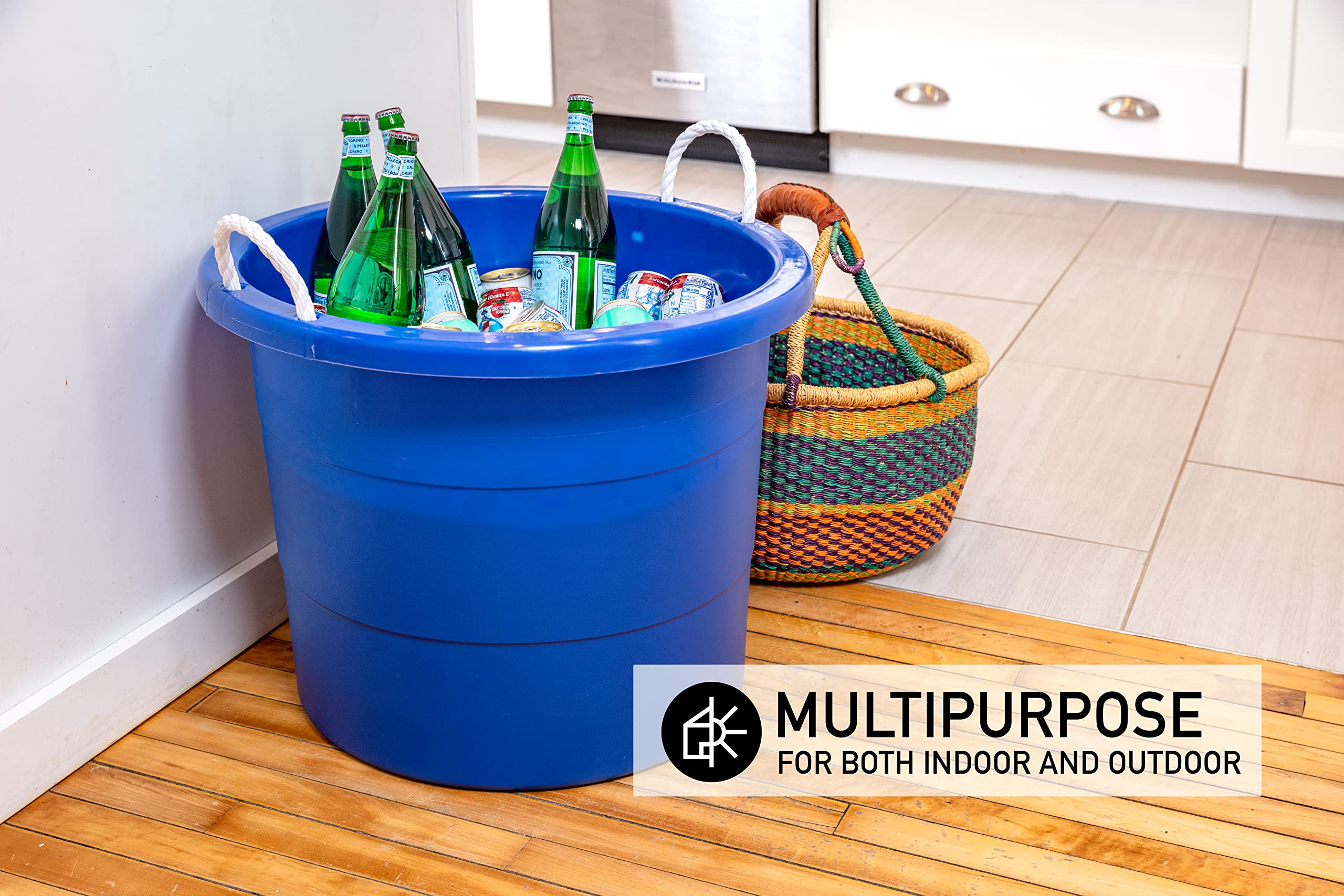 United Solutions interior view showing 19-gallon capacity for efficient storage