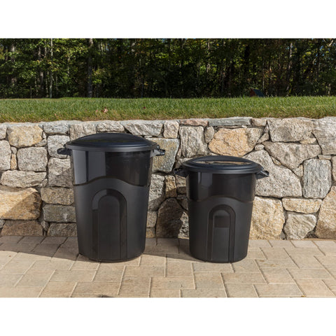 United Solutions size comparison with person showing scale and space-saving profile