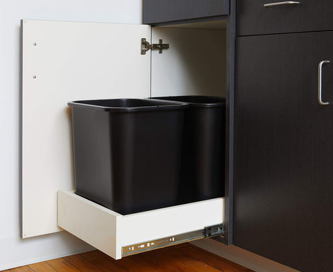 United Solutions under desk placement showing compact fit and tidy workspace benefit