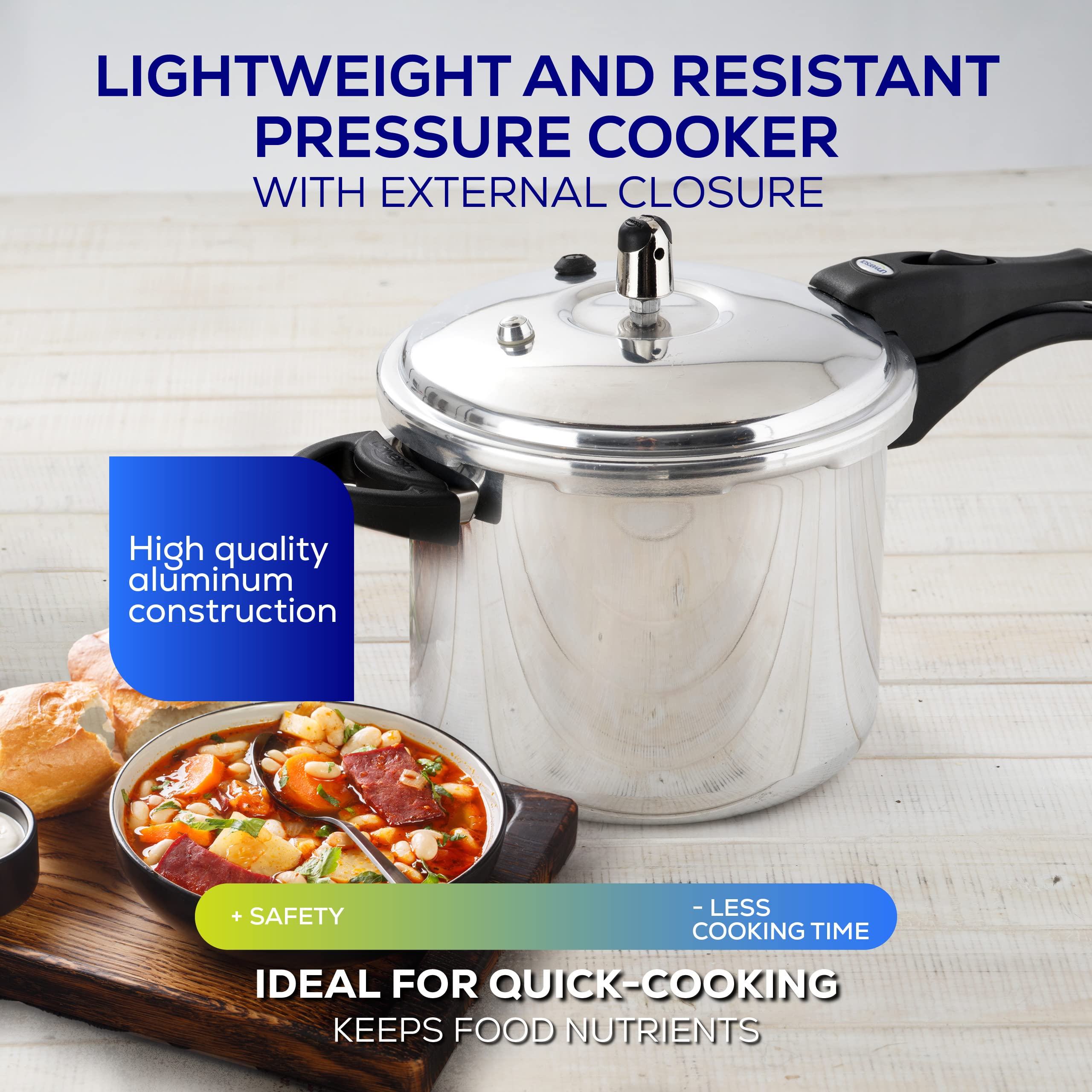 Universal Ultra lid close-up highlighting pressure valves and safety features