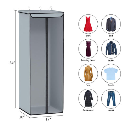 Univivi durable full-length zipper for secure, easy access
