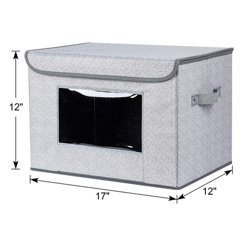 Univivi open bin filled with folded clothes, demonstrates easy access and capacity