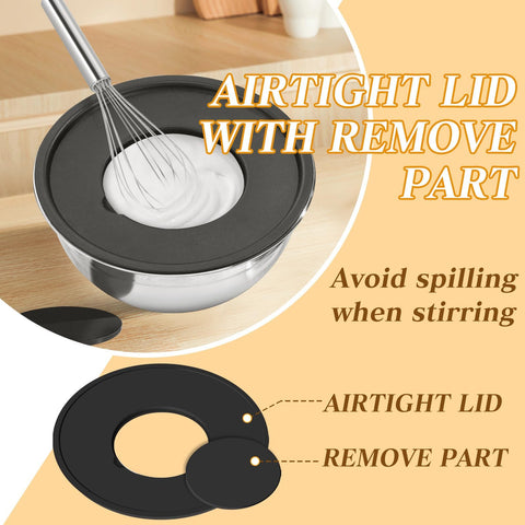 Unokit airtight lids closeup showing secure snap seal benefit