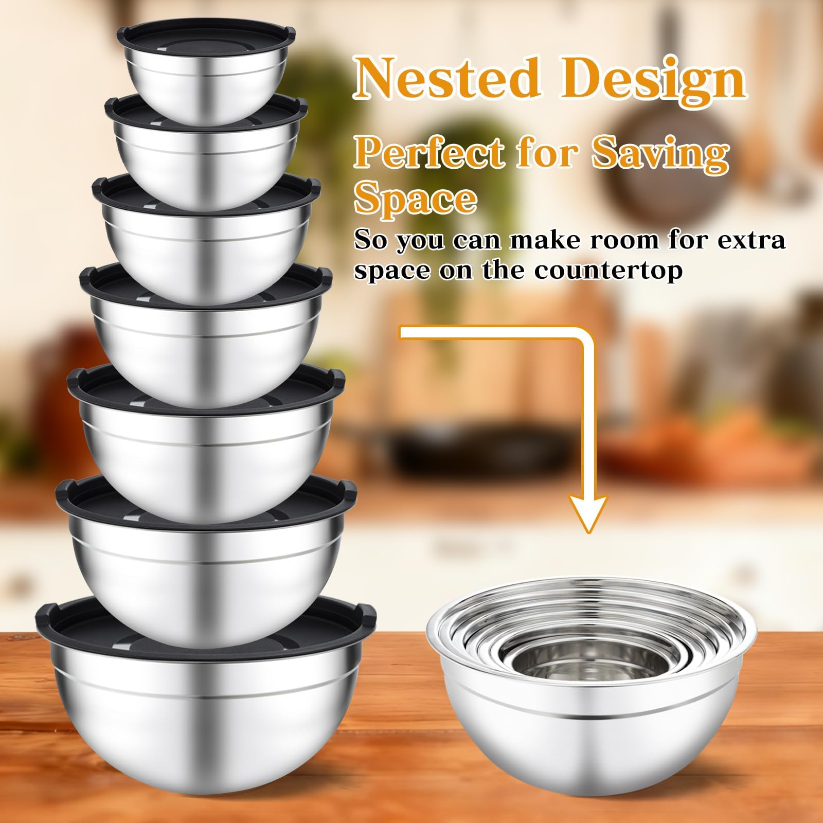 Unokit bowls in use in kitchen for meal prep and serving
