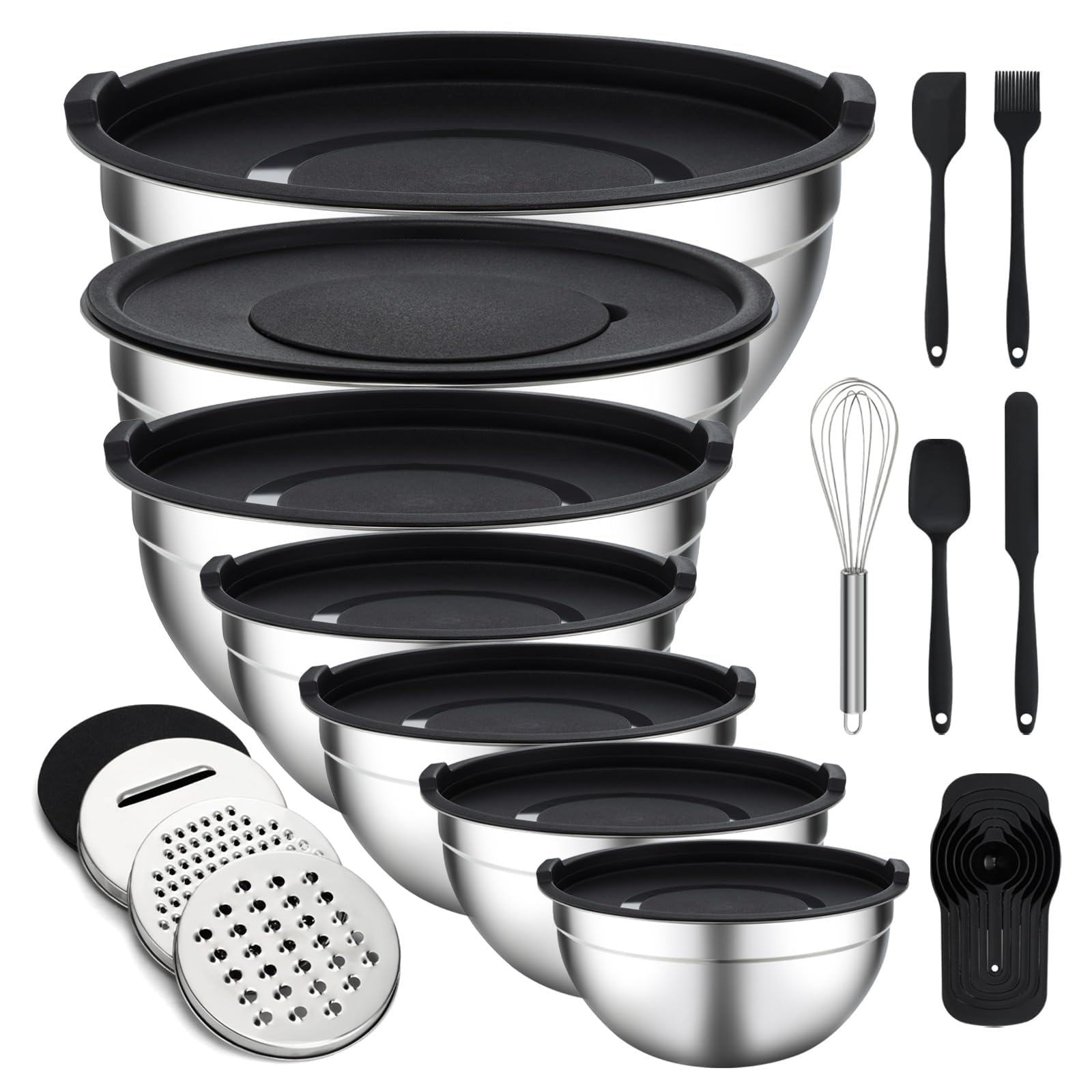 Unokit front packaging showing 16-piece bowl set and quick benefits