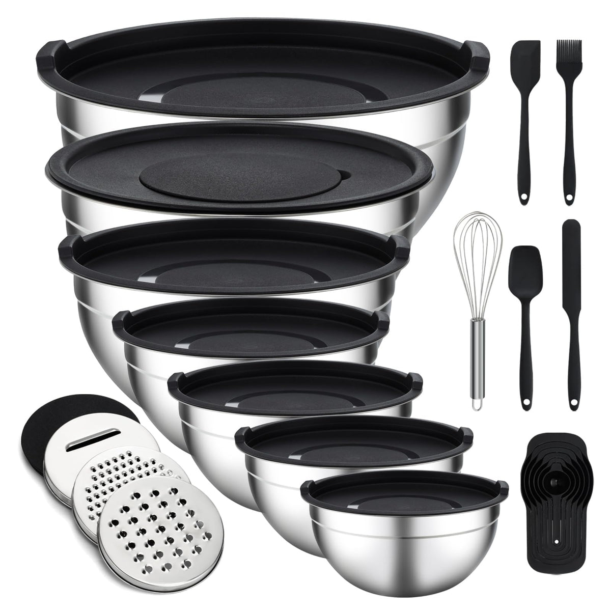 Unokit front packaging showing 16-piece bowl set and quick benefits