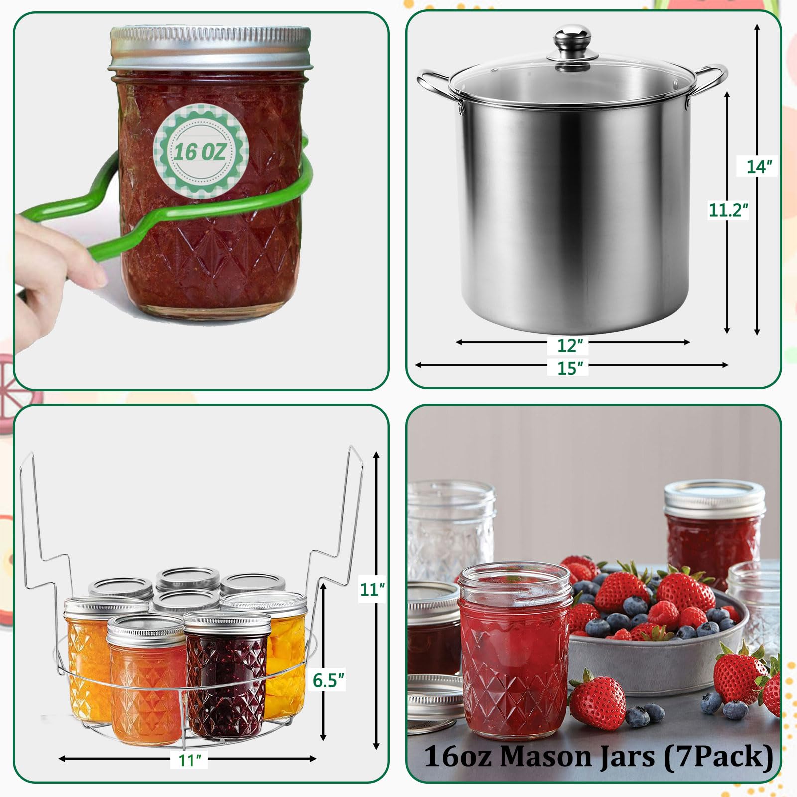 UONMAY magnetic lid lifter and labels shown for hygienic lid placement and organization