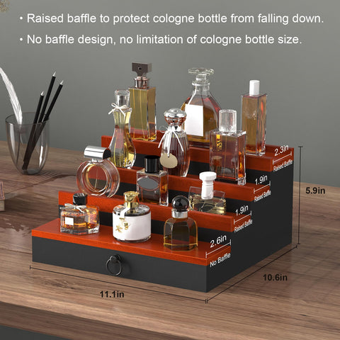 upcessory scale comparison with bottle demonstrating compact footprint
